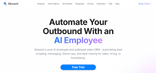 Streaml - Automate Your Outbound With an AI Employee